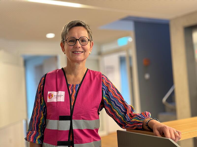 Claudia Siegritz vom Safe Space des Erlanger Bergs