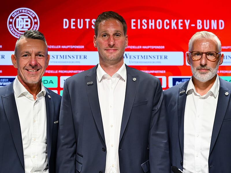 Vorstellung Eishockey-Bundestrainer