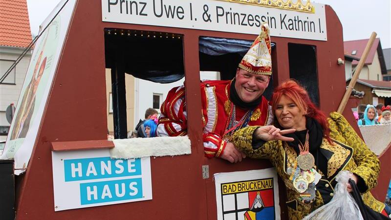 Prinzenpaar in Zeitlofs