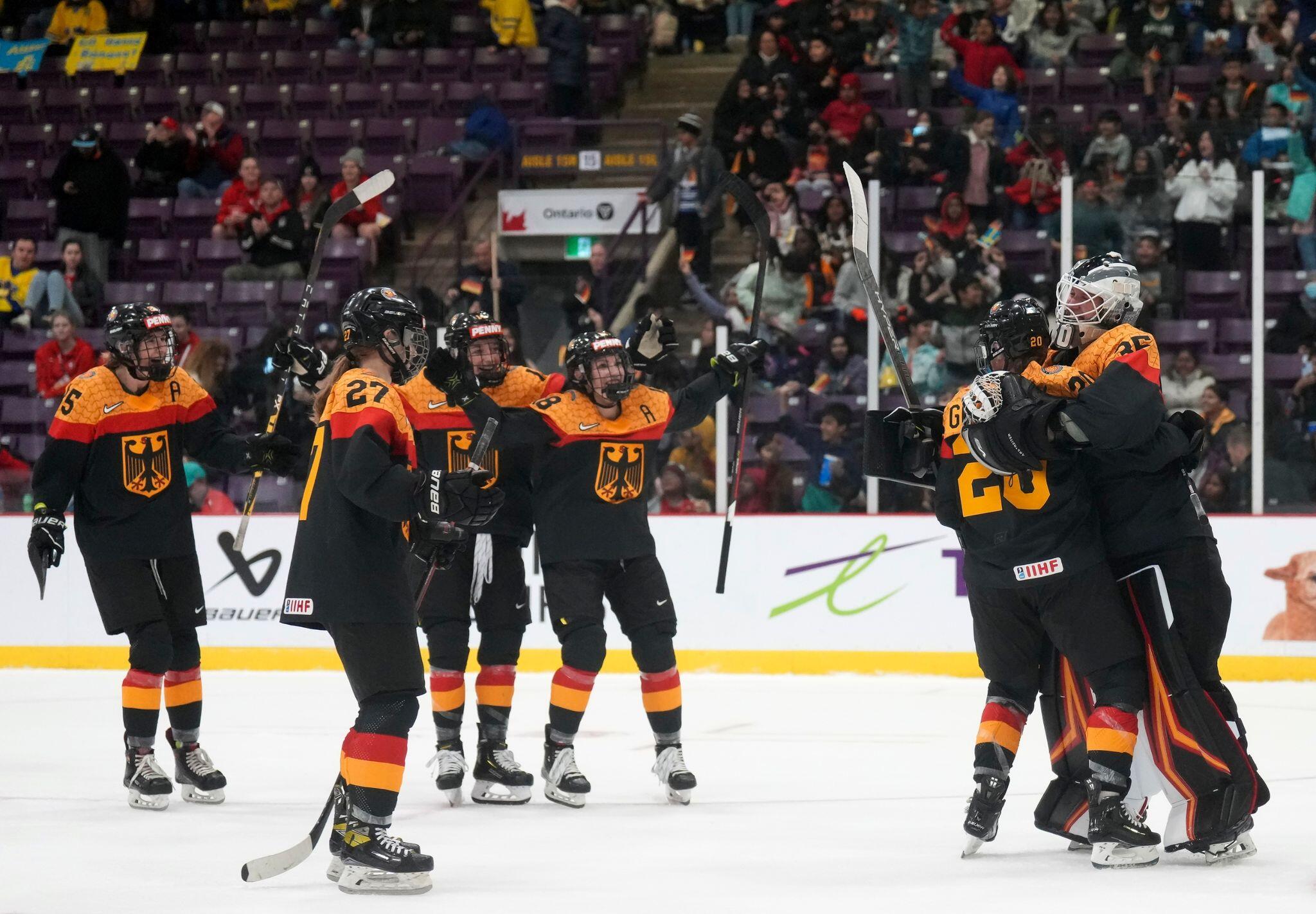 Deutschland bei EishockeyWM der Frauen im Viertelfinale