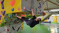 Die Kletterhalle in Neunkirchen am Brand lockt viele Kletterer an.