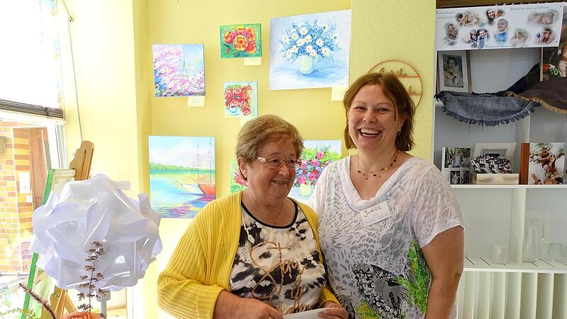 Ein tolles Team: Inge und Judith Reh&auml;u&szlig;er