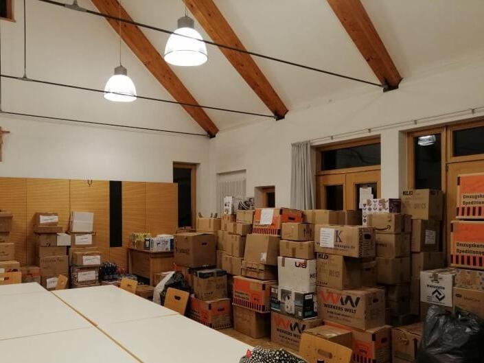 Die Spendenbereitschaft in Hallerndorf ist riesig.Forchheim & Fränkische Schweiz Die Spendenbereitschaft in Hallerndorf ist riesig.Forchheim & Fränkische Schweiz