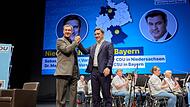 Bayerns Ministerpr&auml;sident S&ouml;der (CSU) zu Besuch in Stade