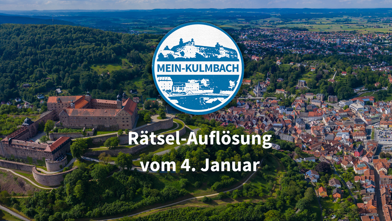 Die R&auml;tselaufl&ouml;sung der Mein-Kulmbach-Redaktion vom 4. Januar