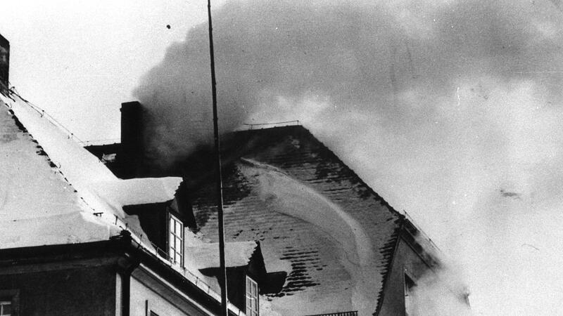 Gegen 15 Uhr des 10. Februars 1956 brannte es im zweiten Stock der Marktschorgaster Schule.