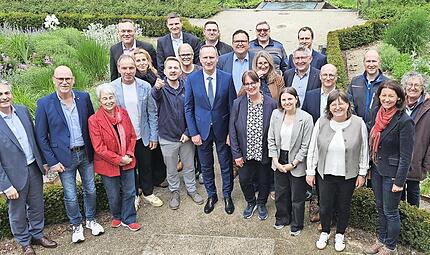 Der neu gew&auml;hlte Steuerkreis.