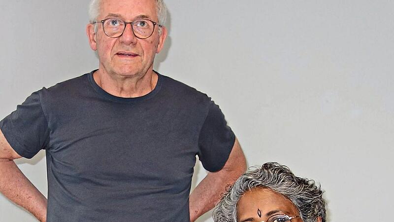 Sajitha R. Shankhar und Renato Liermann stellen ihre Arbeiten im „Maxhaus“ vor. Norbert Neugebauer Sajitha R. Shankhar und Renato Liermann stellen ihre Arbeiten im „Maxhaus“ vor. Norbert Neugebauer
