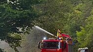 Feuerwehr Gößweinstein mit ungewöhnlichem Einsatz: "Natur ruft um Hilfe" Feuerwehr Gößweinstein mit ungewöhnlichem Einsatz: "Natur ruft um Hilfe"