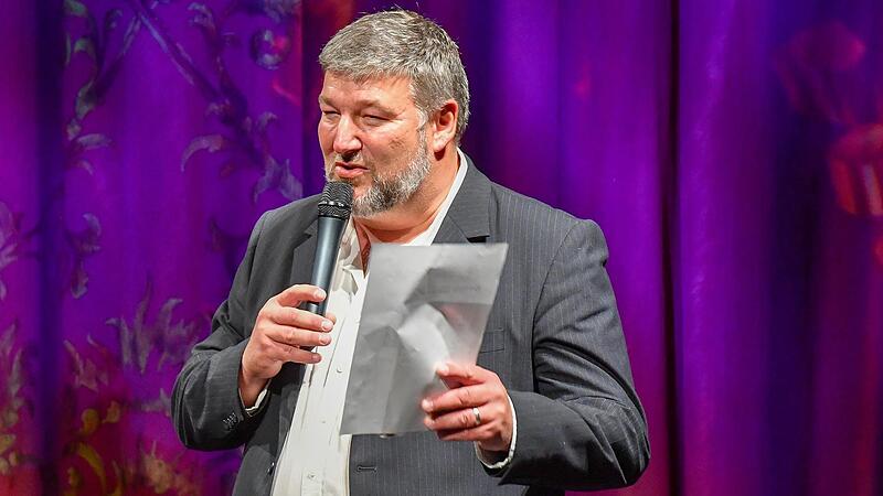 Klaus Stieringer im Jahr 2018 bei der Eröffnung der Gala  von „Bamberg zaubert“.