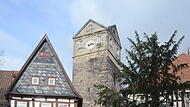 Neue Uhr am Stadtturm Kronach