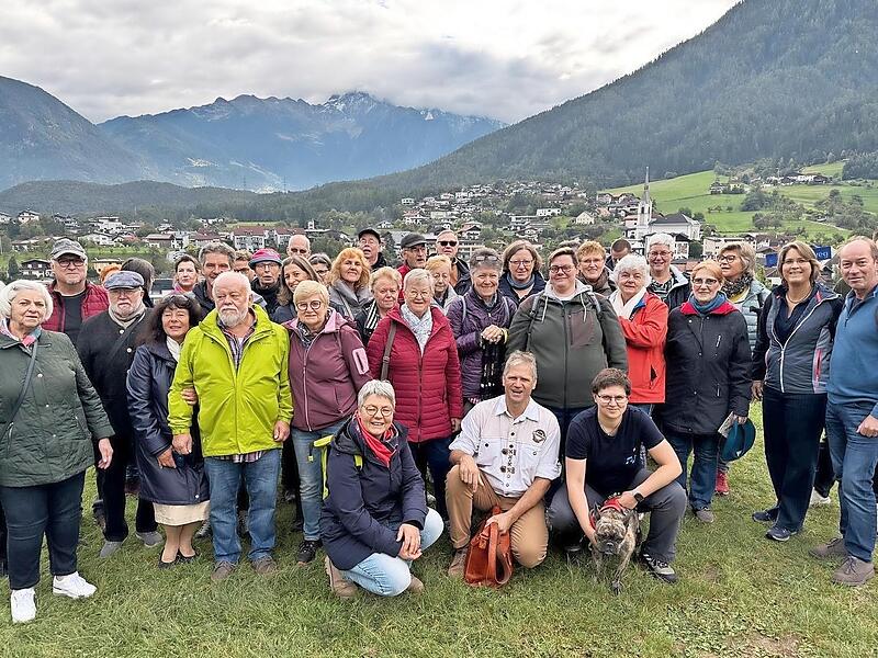 Die Reisegruppe aus Forchheim besuchte die Partnerstadt in Tirol.