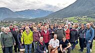 Die Reisegruppe aus Forchheim besuchte die Partnerstadt in Tirol.