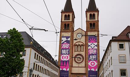 Der 104. Deutsche Katholikentag findet heuer in W&uuml;rzburg statt  unter dem Motto &bdquo;Hab Mut, steh auf!"
