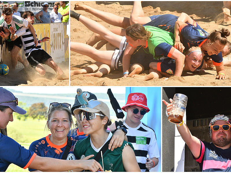 Die sch&ouml;nsten Fotos vom Beachsoccer in Isling gibt es zum Durchklicken in der Bildergalerie.