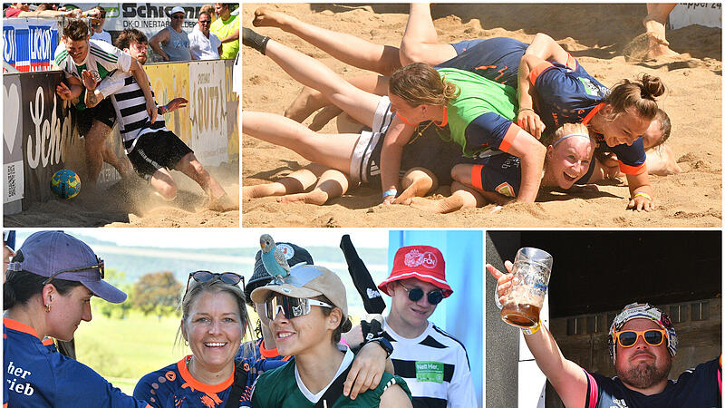 Die sch&ouml;nsten Fotos vom Beachsoccer in Isling gibt es zum Durchklicken in der Bildergalerie.