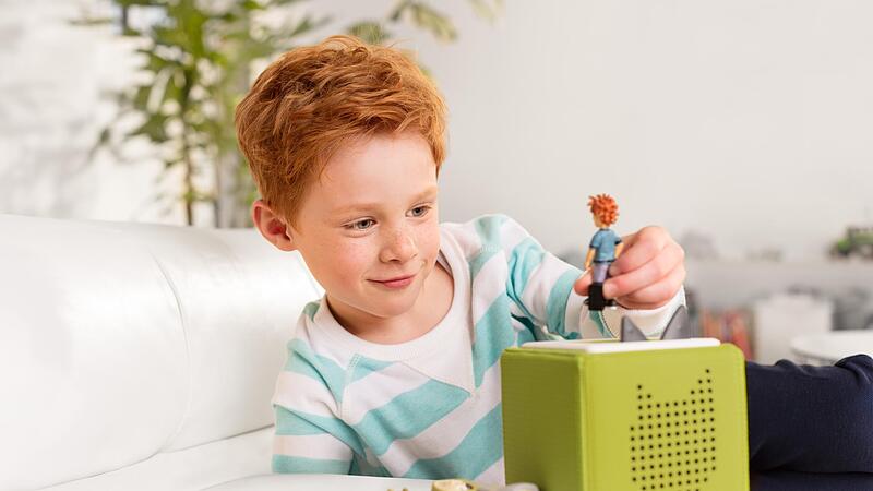 Die Toniebox (Bild) hat gro&szlig;e Konkurrenz durch die Tigerbox. Die beiden Anbieter sind Marktf&uuml;hrer.