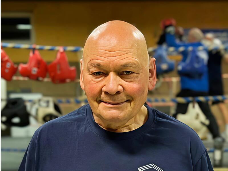 Siegfried Rostek gibt immer noch Boxunterricht.