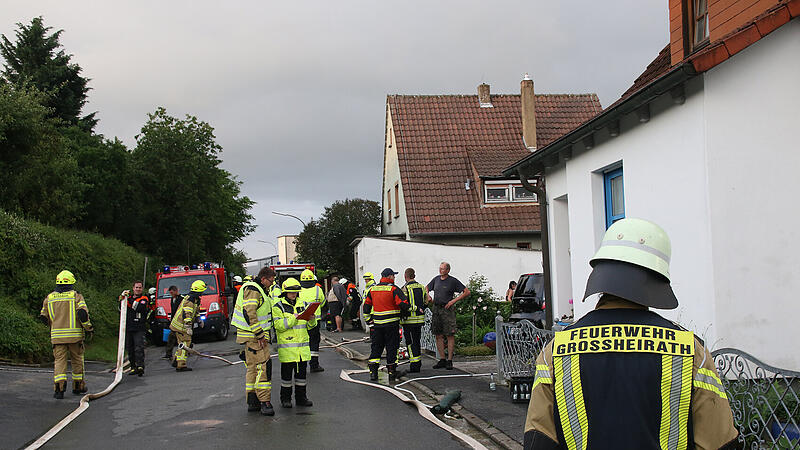 Überschwemmungen im Landkreis Coburg