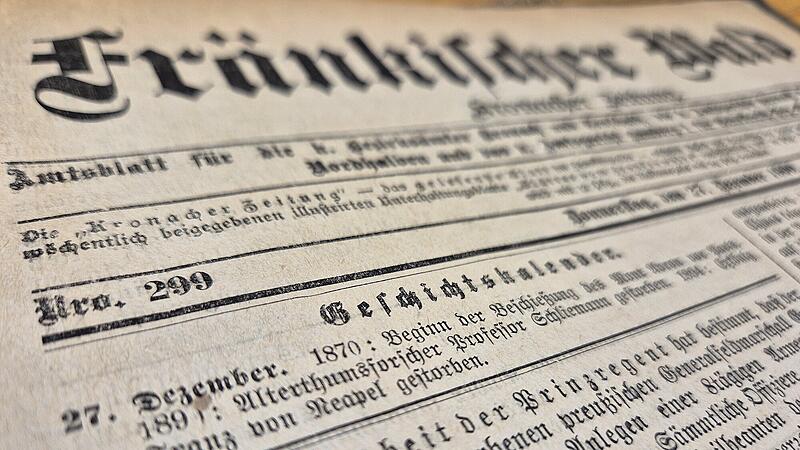 R&uuml;ckblick Zeitung