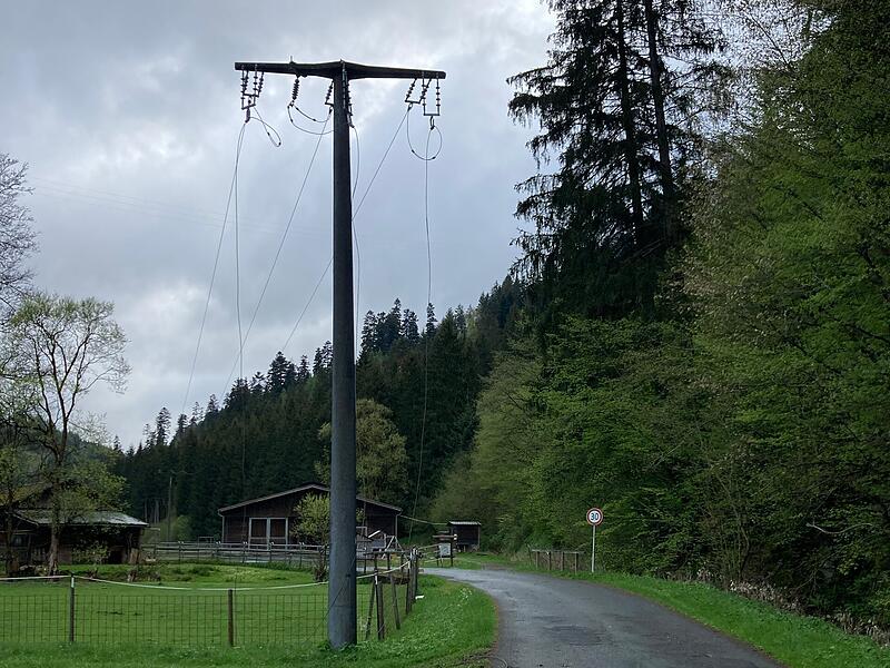 Sturm in Kronach: Stromausfall in Steinwiesen