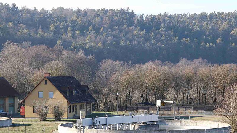 Kläranlage in Poppenlauer Kläranlage in Poppenlauer