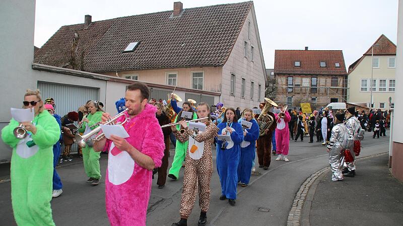Faschingszug in Thulba Faschingszug in Thulba