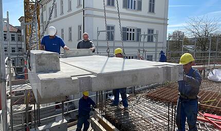 Sonnenhof-Hotel Bad Kissingen nimmt Gestalt an