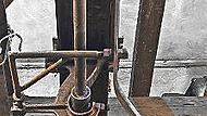 Einblick in die Technik in der Eichenmühle.