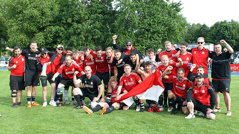 Gl&uuml;ckliche Relegationssieger: Die SG Lisberg/Trabelsdorf steigt nach einem Verl&auml;ngerungskrimi gegen Burghaslach in die Kreisklasse auf.