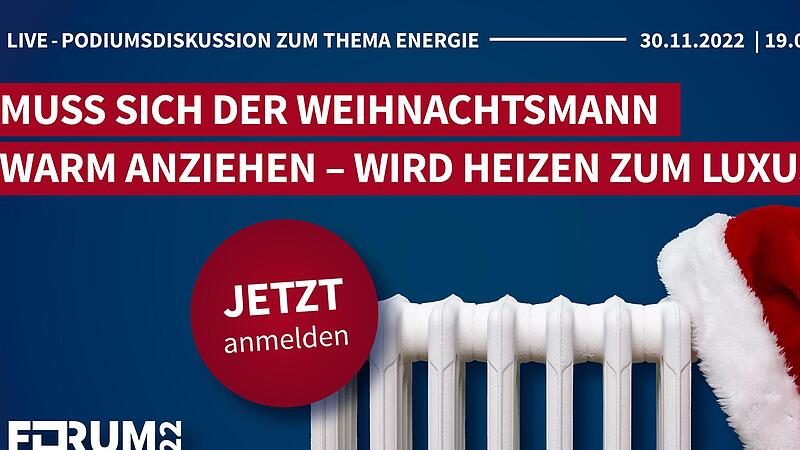 Der Fränkische Tag Forchheim und Radio Bamberg laden zu einer Podiumsdiskussion zum Thema Energie in Forchheim ein.Forchheim & Fränkische Schweiz