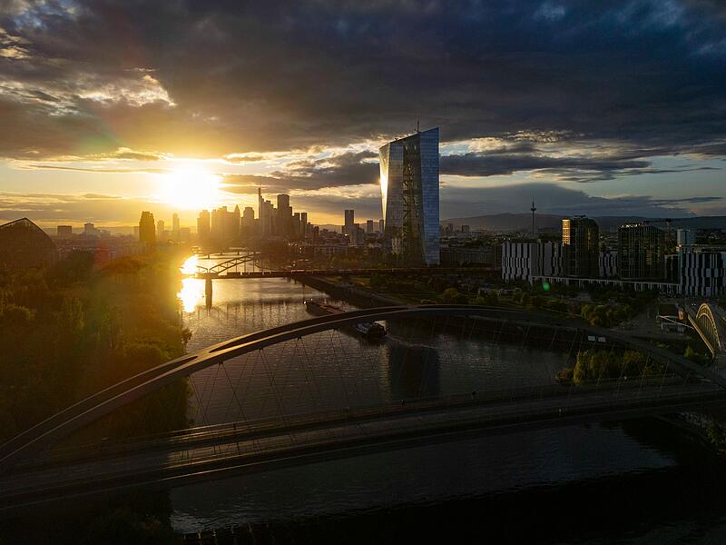 Bankenskyline Frankfurt