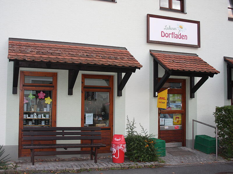 Der „Laderer Dorfladen“  erhält einen weiteren Zuschuss der Gemeinde Unterleinleiter in Höhe von 2500 Euro.