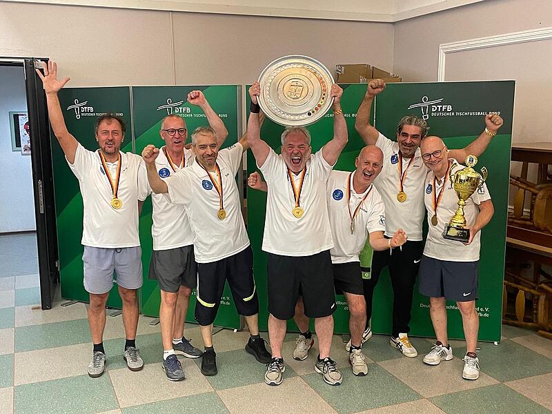 Tischfu&szlig;ball Deutscher Meister KSC Kulmbach