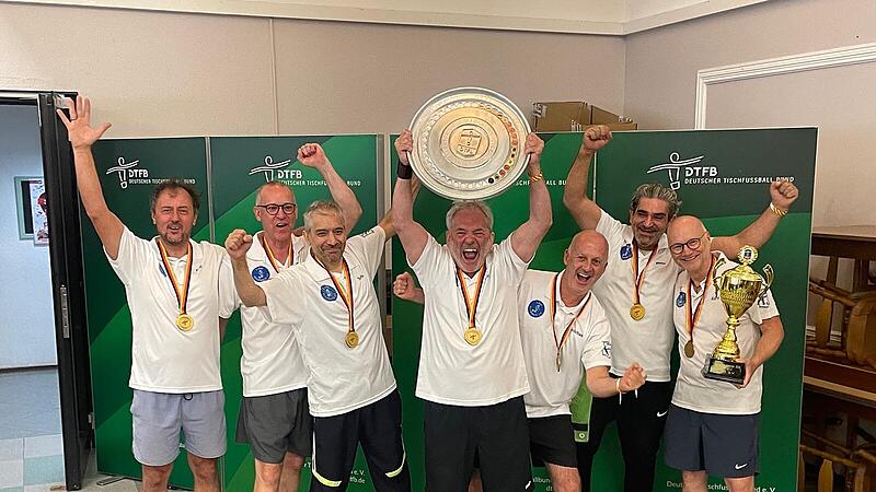 Tischfu&szlig;ball Deutscher Meister KSC Kulmbach