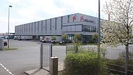 Das Lekkerland-Logistikzentrum im Gewerbegebiet Aischpark in Höchstadt.