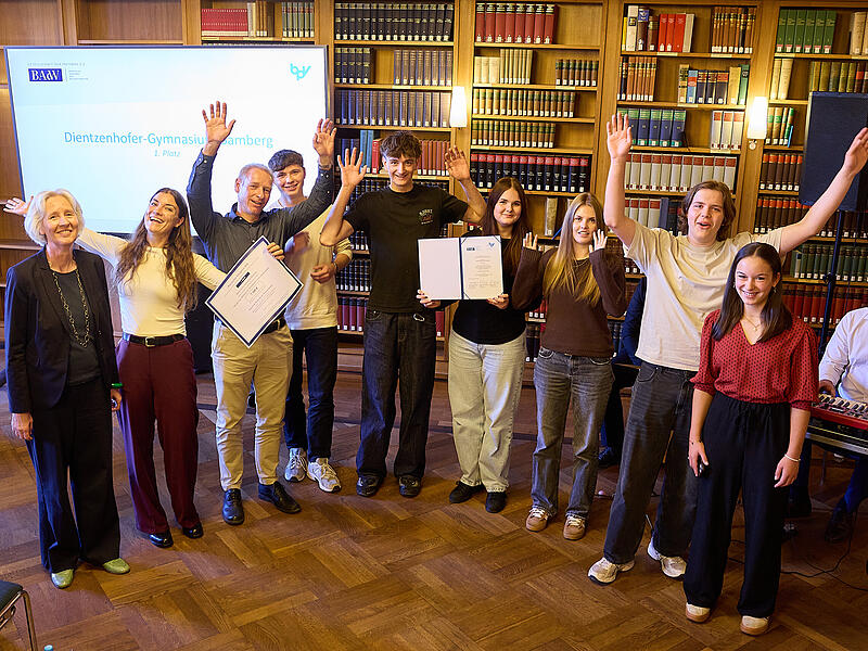 Bayerischer Schulpreis 2026: Dientzenhofer-Gymnasium Bamberg Bayerischer Schulpreis 2026: Dientzenhofer-Gymnasium Bamberg