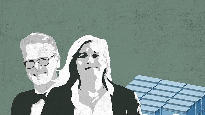 Ihr Skilehrer wollte mit ihnen ein Millionengesch&auml;ft mit Corona-Masken einf&auml;deln: Markus und Melanie Huml.