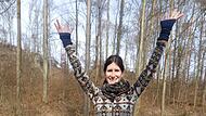 Waldbademeisterin Christina Haas im Wald in AktionForchheim & Fr&auml;nkische Schweiz
