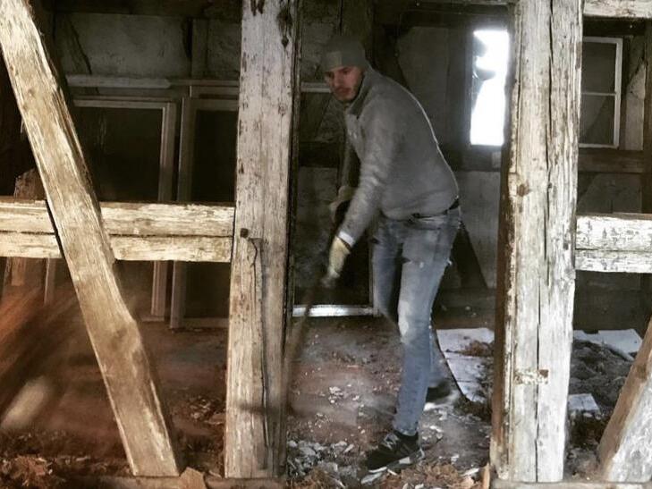 Über vier Jahre Arbeit hat  der Forchheimer in den Umbau der historischen Scheune gesteckt.Forchheim & Fränkische Schweiz