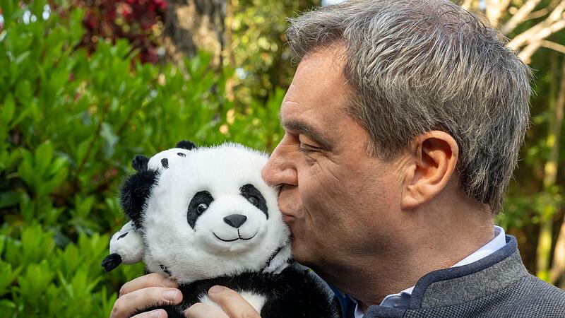 Bayerns Ministerpr&auml;sident S&ouml;der in China