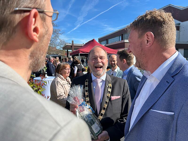 Verabschiedung von B&uuml;rgermeister Bernd Reisenweber in Ebersdorf bei Coburg