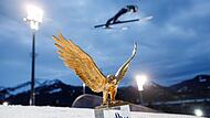 Der goldene Adler für den Sieger der Vierschanzentournee