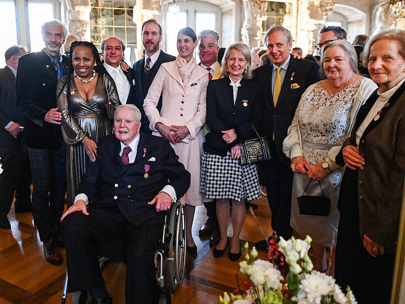Gro&szlig;er Empfang in Coburg: Mehr als 200 geladene G&auml;ste gratulierten Andreas Prinz von Sachsen-Coburg und Gotha zum 80. Geburtstag.