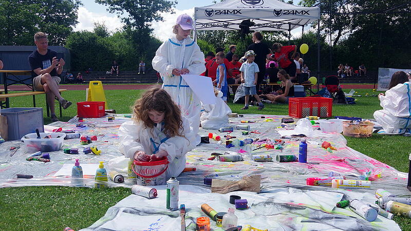 Das Kreisspielfest hat in Kronach Tradition und lockt vor allem Kinder und Jugendliche an.