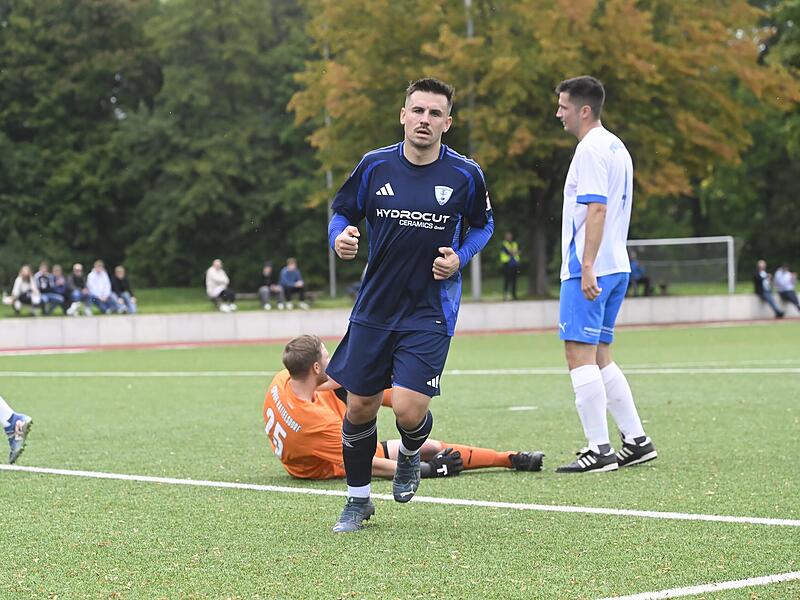 Der Mönchrödener Torschütze Lukas Werner