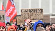 Demonstration gegen sexuelle und digitale Gewalt