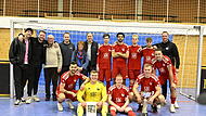 Das siegreiche Team beim Finori-Hallenmasters in Ebersdorf: der FC Coburg.