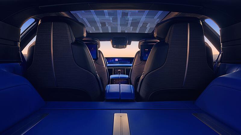 Kofferraum des Cadillac Celestiq