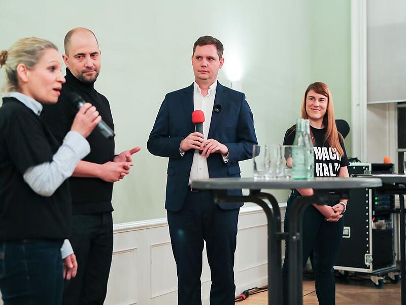 Bamberg Foren von OB-Kandidat Jonas Gl&uuml;senkamp